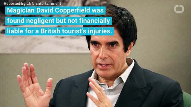 Magician David Copperfield Free Of Charges In British Tourist's Injuries