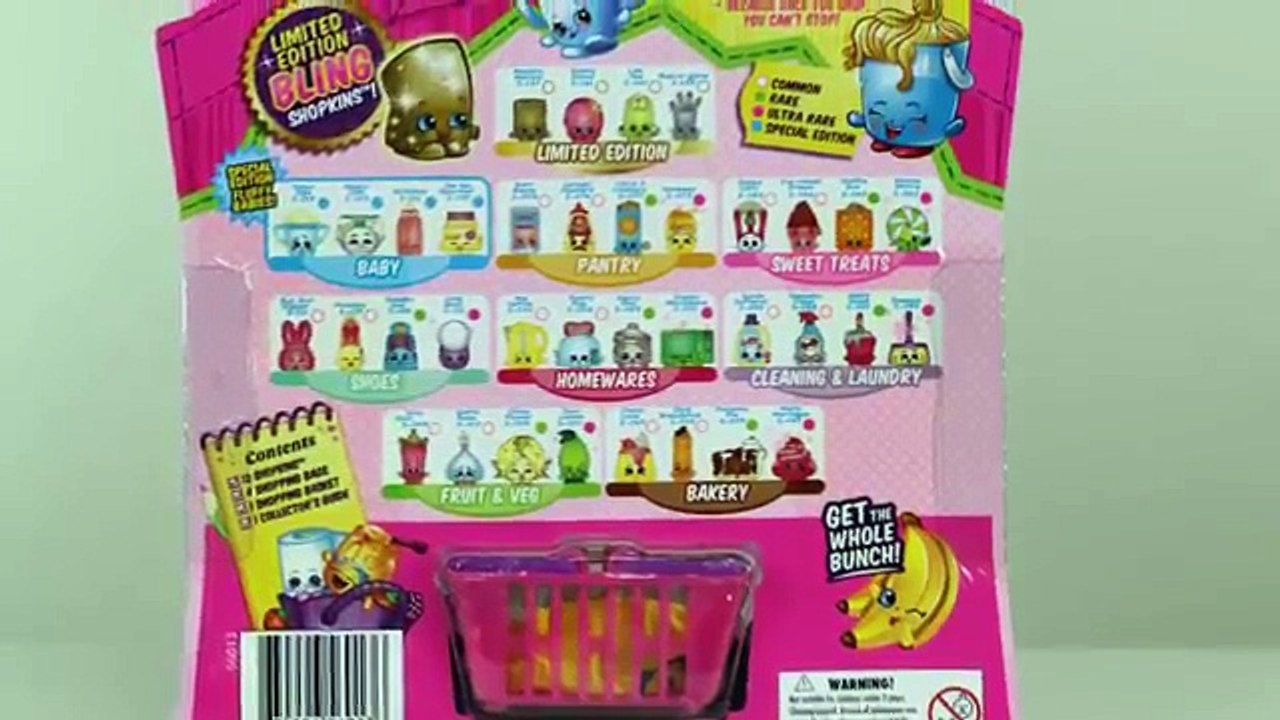 Shopkins Season 2 - 12 Pack Toy Opening with 2 Surprise - Special Fluffy Baby