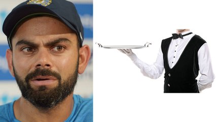 Virat Kohli was embarrassed by a waiter in front of his teammates |  वनइंडिया हिंदी