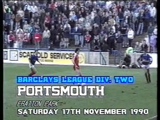 Portsmouth - Middlesbrough 17-11-1990 Division Two
