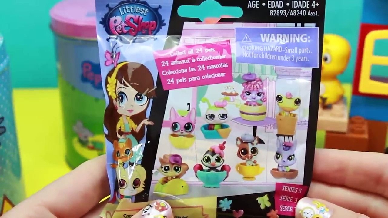 Galinha Pintadinha Parquinho da Baratinha Surpresas na Lata Baú Peppa Pig Brinquedos