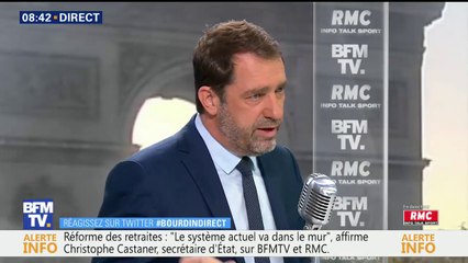 Aides sociales : "Il faut ramener les gens vers le travail", estime Christophe Castaner