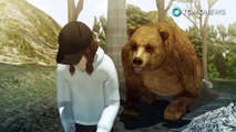 Wanita vs beruang grizzly: wanita bertahan dari serangan beruang - TomoNews