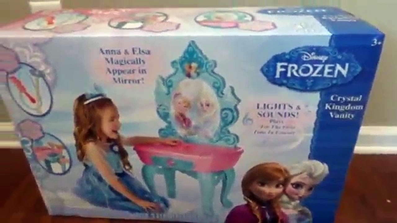 DISNEY FROZEN CRYSTAL KINGDOM VANITY - Assembly & Review