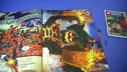 OTWIERAMY Magazyn Lego NEXO KNIGHTS nr 5 / 2016 + prezent figurka ŻOŁNIERZ LAWY