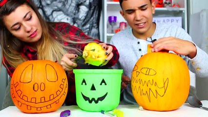 CITROUILLE CHALLENGE !! Jonathan Et Amandine