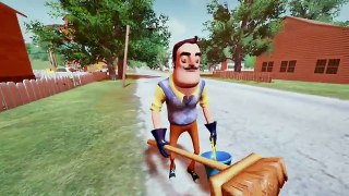 FLYING IN ZERO GRAVITY MODE! - Hello Neighbor (Alpha 1) #4