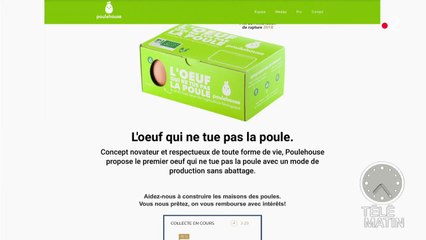 Manger les œufs des poules en maison de retraite