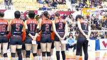 NEC 古賀紗理那 Sarina Koga 試合前に成人のお祝い 2017.01.08