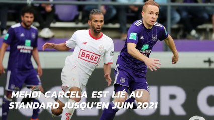 Mehdi Carcela est lié au Standard jusqu’en juin 2021