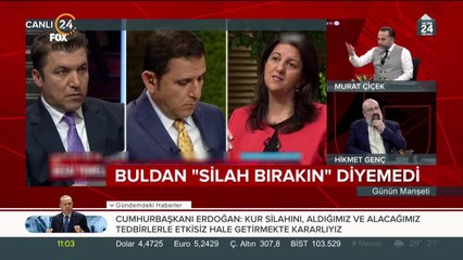 HDP'liler FOX'a konuk oldu