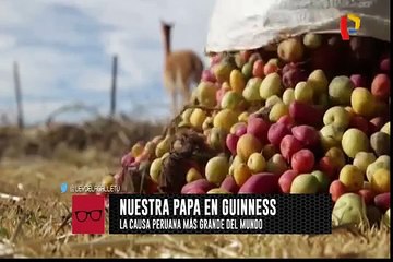 Papa peruana en el Guinness: mira cómo batió récord en la ciudad del Cusco