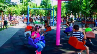 Huge Amazing Kids Park - Outside Playground Fun + Mc Donalds Toys - Ingrid Surprise