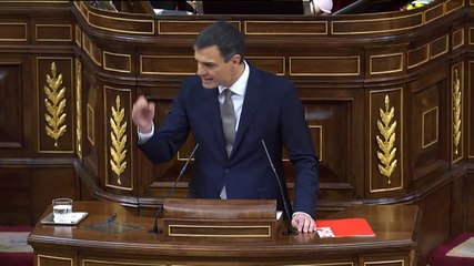 Pedro Sánchez pide a Rajoy que dimita y ponga fin a la moción de censura