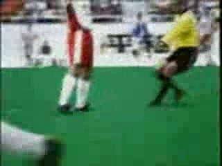 Banned pepsi soccer commercial ( Roberto Carlos )