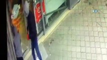 Kahraman polis hırsızı üzerine atlayıp yakaladı