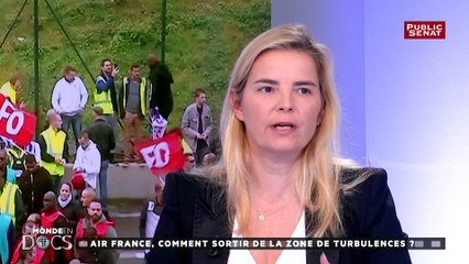 Air France  : "Il y a une espèce de communication verticale uniquement, du haut vers le bas" pour Stéphanie Matteudi #UMED