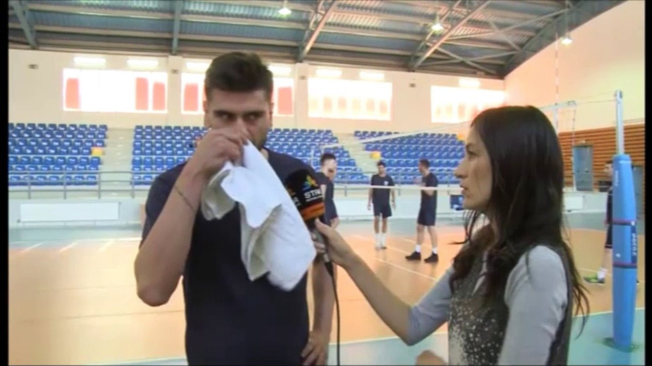 Η Εθνική βόλεϊ ανδρών στην Κάρυστο