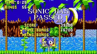 Super Sonic in Sonic the Hedgehog (GEN/MD) HACK [1080p]