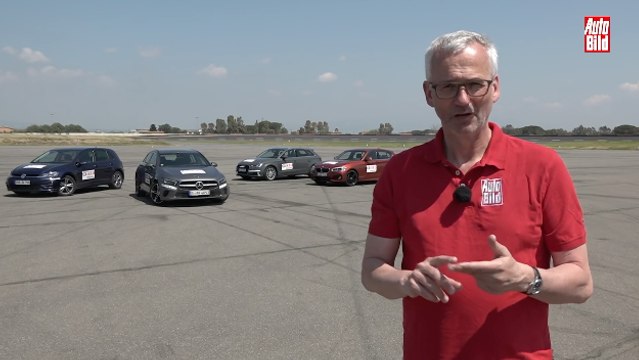 VÍDEO: Comparativa Mercedes Clase A 2018, Volkswagen Golf, Audi A3, BMW Serie 1