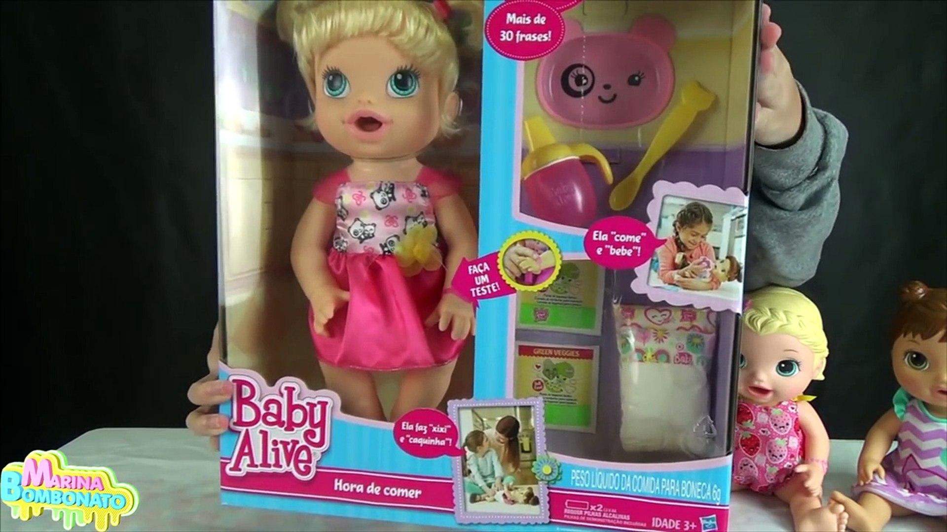 Baby Alive Hora De Comer Boneca Diversao Brinquedo Comprinha Lanchinhos Divertidos Video Dailymotion