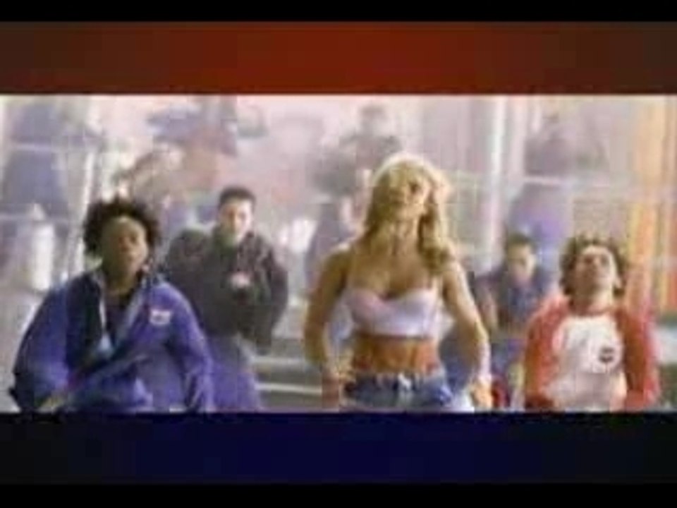 Britney Spears in a Pepsi Commercial