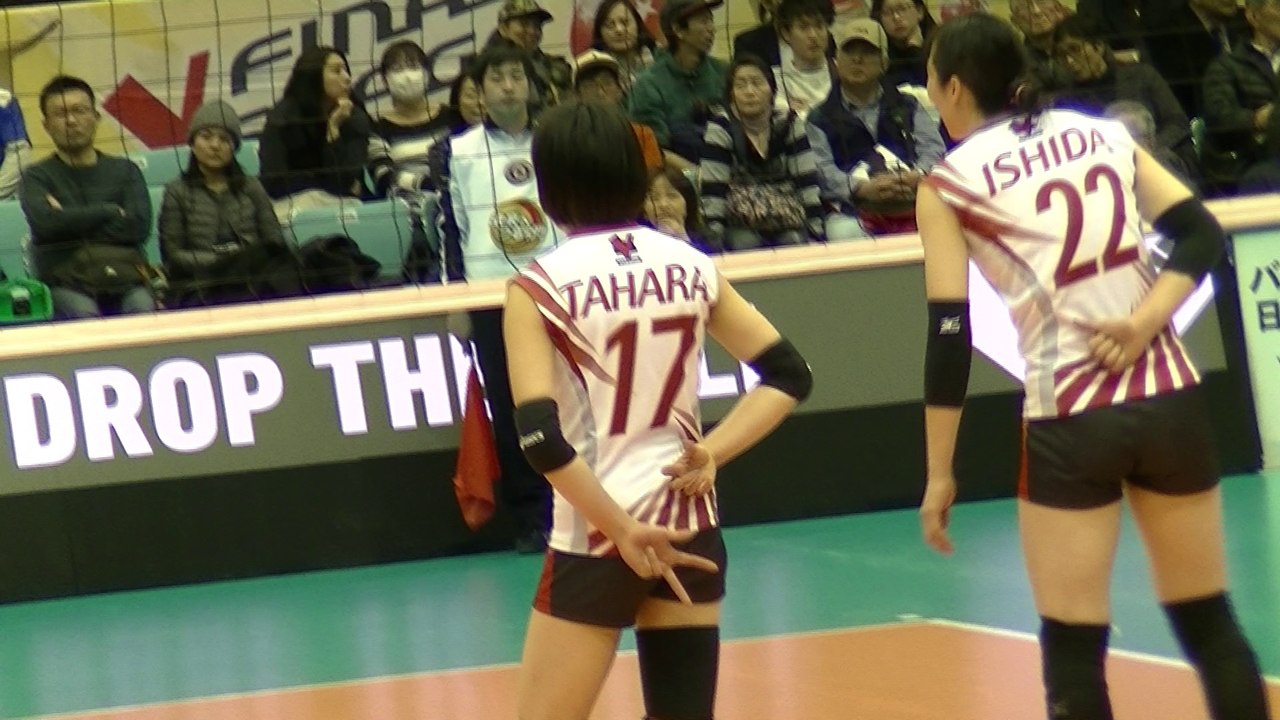 田原愛里選手その④(Airi Tahara)デンソーエアリービーズ【女子ﾊﾞﾚｰﾎﾞｰﾙVﾌﾟﾚﾐｱﾘｰｸﾞﾌｧｲﾅﾙﾗｳﾝﾄﾞ2017-2018】2018.2.24川崎市とどろきアリーナ