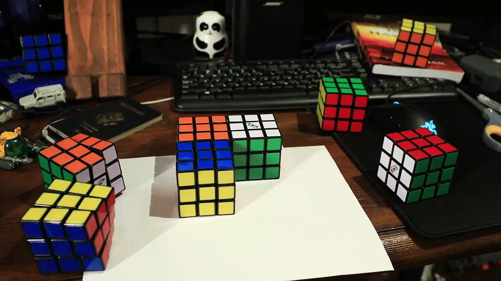Amazing Rubik S Cube Illusions Video Dailymotion
