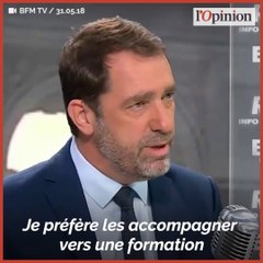 Aides sociales : «Il faut ramener les gens vers le travail», estime Christophe Castaner
