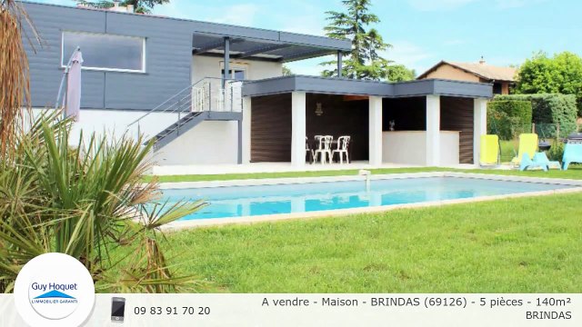 A vendre - Maison - BRINDAS (69126) - 5 pièces - 140m²