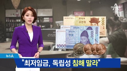 최저임금 속도조절론…위원회 “독립성 침해” 발끈