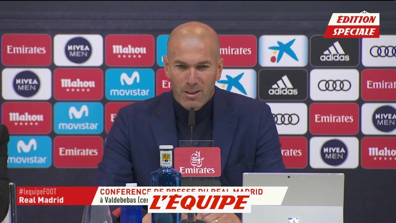 Zidane «J'ai décidé de ne plus continuer en tant qu'entraîneur du Real» - Foot - ESP - Real Madrid