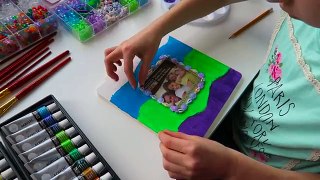 How to make DIY Picture Frame | Easy Kids Crafts