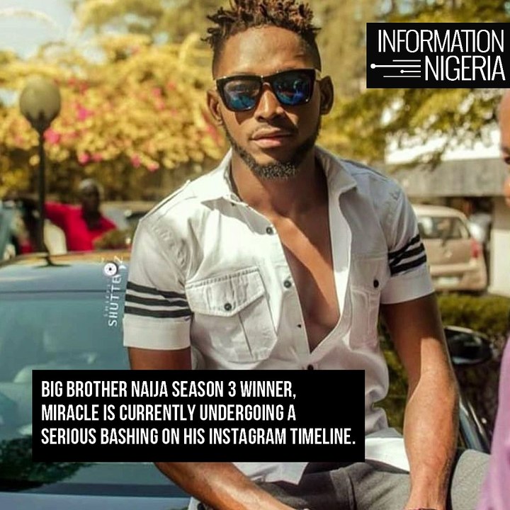 Miracle blasted by fans over poor birthday message to Nina