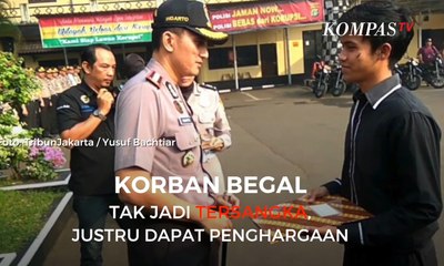 Download Video: Korban Begal Tak Jadi Tersangka, Justru Dapat Penghargaan