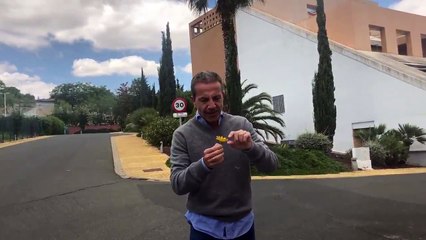 Cristóbal Soria, retratado por Zidane, celebra su adiós