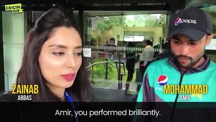 'Amir talks Bairstow's wicket, Sarfraz' keeping & Leeds wicket' - England vs Pakistan (2018)