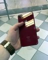 Replica iPhone 8 Plus Red De vidro   550 Reais