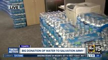 Tru West Credit Union collects 17,000 bottles of water this month