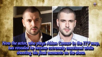 Coronation Street: Shayne Ward reveals he ‘bawled like a baby’ filming ‘shock’ exit