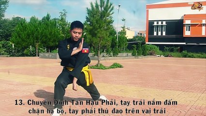 Bài Võ 27 Động Tác Võ Cổ Truyền Quy Định (Bài A)