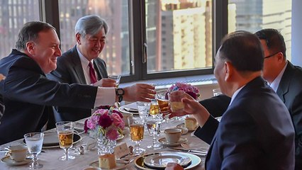 폼페이오 김영철 핵 담판 시작...뉴욕 합의 나오나? / YTN