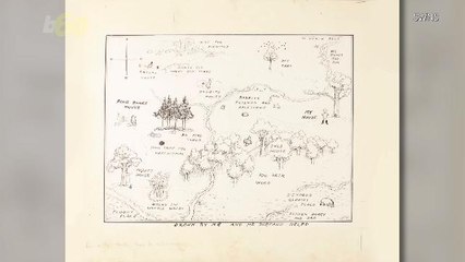 Iconic Map of Winnie-The-Pooh’s Hundred Acre Wood Is Up for Sale