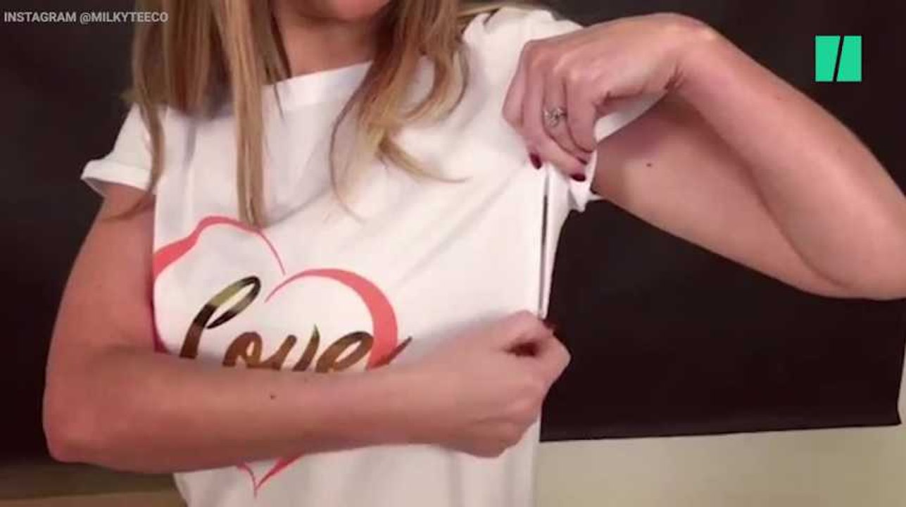 Cette mère a trouvé une solution pour allaiter facilement et discrètement en public