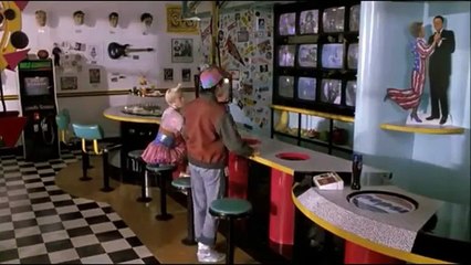 Scène de la poursuite - Retour vers le Futur II