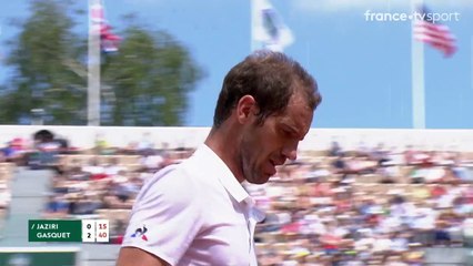 Roland-Garros 2018 : Retrouvez les plus beaux points entre Jaziri et Gasquet