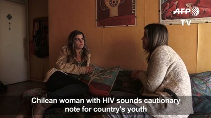Chilean woman with HIV sounds cautionary note for youth