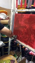 italyan boya nasıl yapılır kırmızı stucco