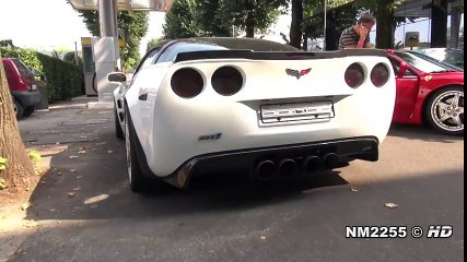 Corvette ZR1 with Akrapovic Exhaust System