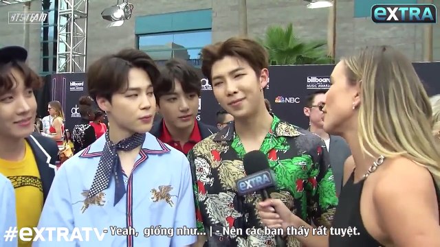 [Vietsub] 180521 BTS interview with E!, Billboard, Extratv @ BBMAs [BTS Team]
